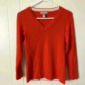 Banana Republic Women’s Lightweight Extra Fine Merino Wool Top Sweater Size XS